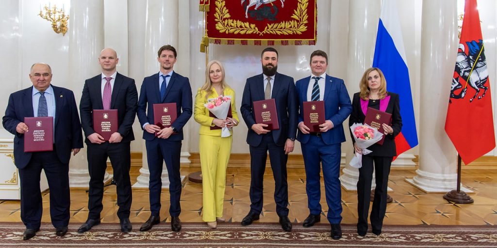 Собянин вручил премии Москвы в области физкультуры и спорта