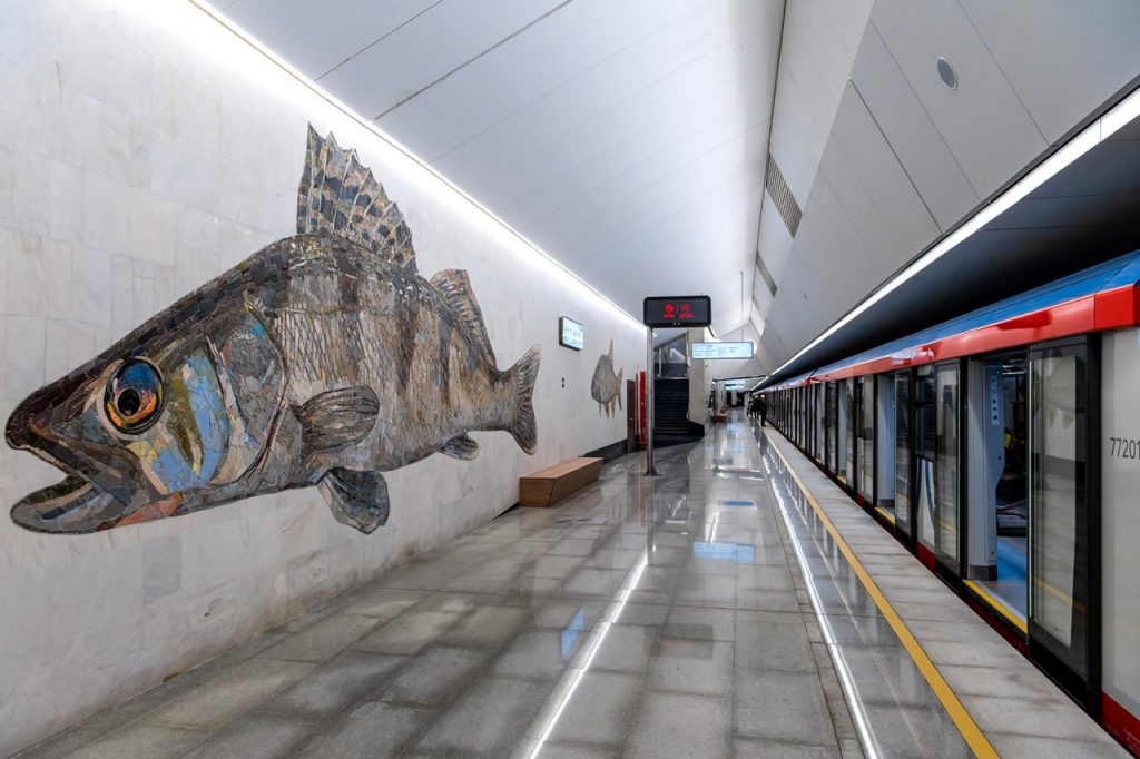 Бочкарёв: При отделке станций БКЛ были использованы уникальные для метростроения материалы
