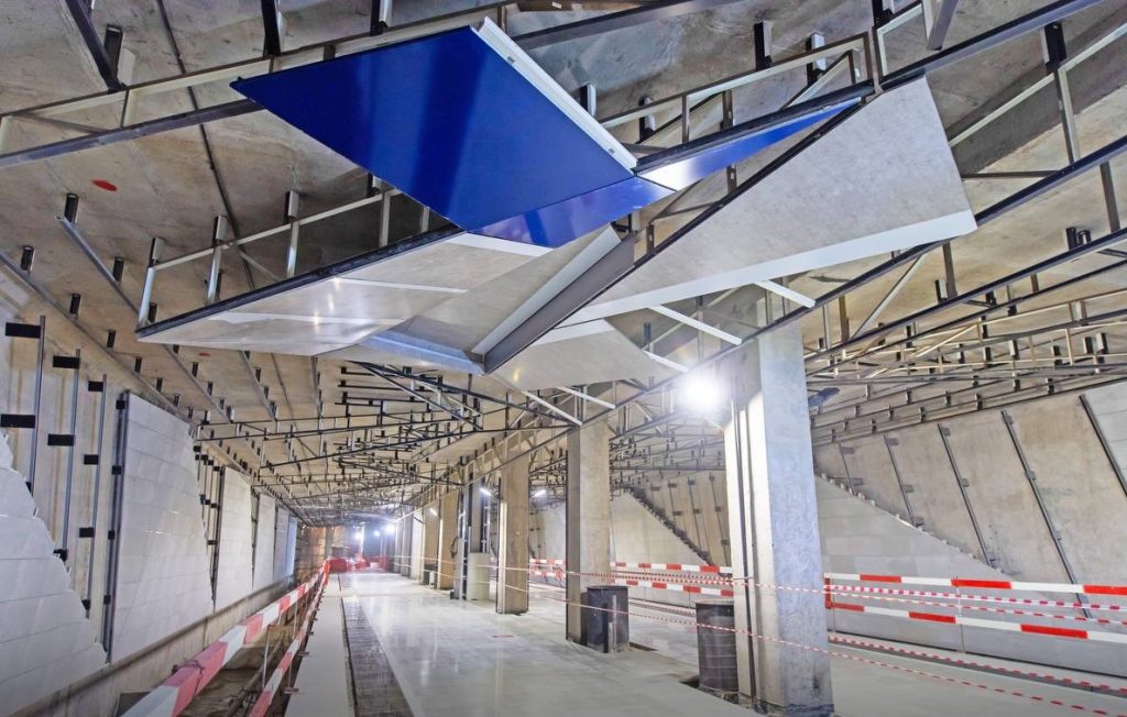 Новую станцию метро «Аэропорт Внуково» хотят открыть в этом году