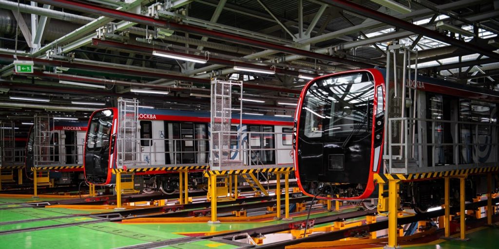 Бочкарев: При строительстве корпуса электродепо «Южное» смонтировано почти 3 000 тонн металлоконструкций