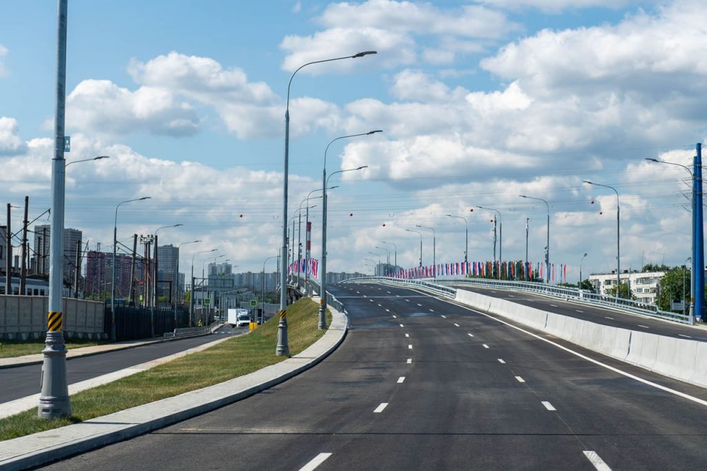 Андрей Бочкарёв: Завершено строительство путепровода под железнодорожными путями в составе южного участка МСД