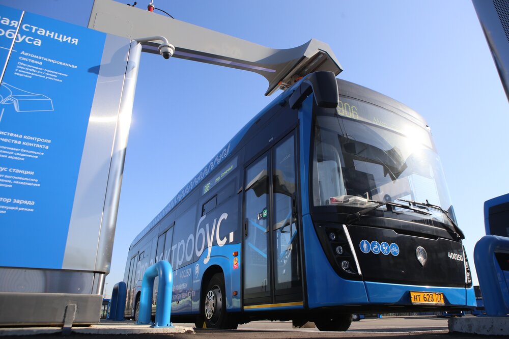 На автобусные маршруты в ЮВАО встанут новые электробусы