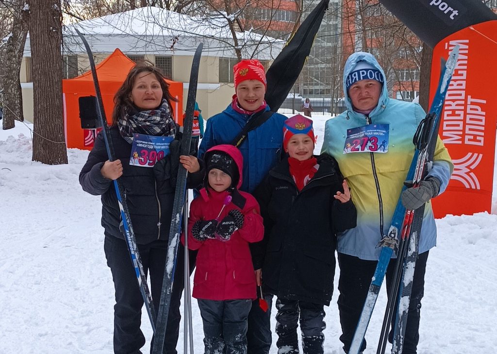 Братья Петровы из Рязанского завоевали призы лыжных гонок