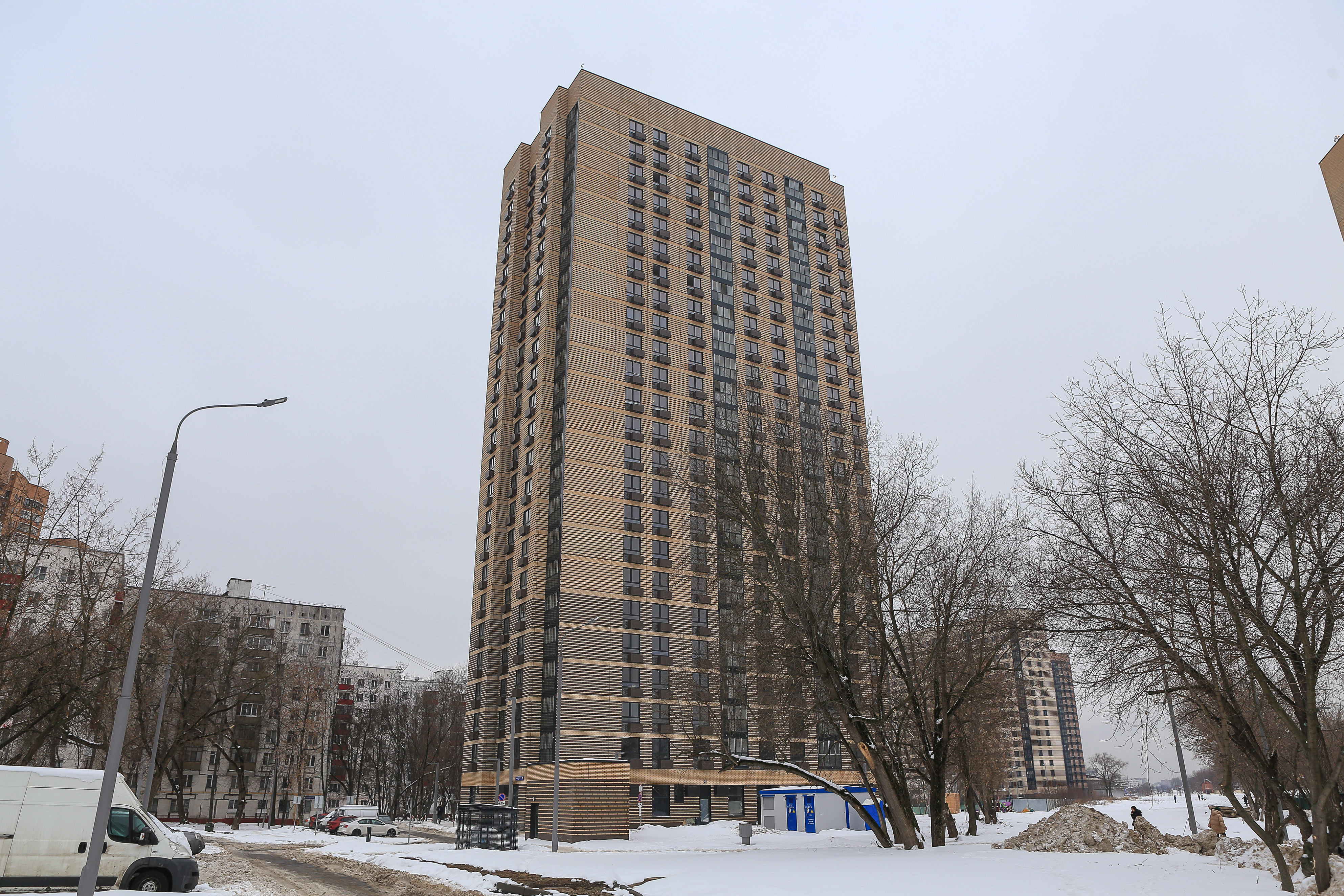Новостройку по реновации на Зеленодольской готовят к заселению