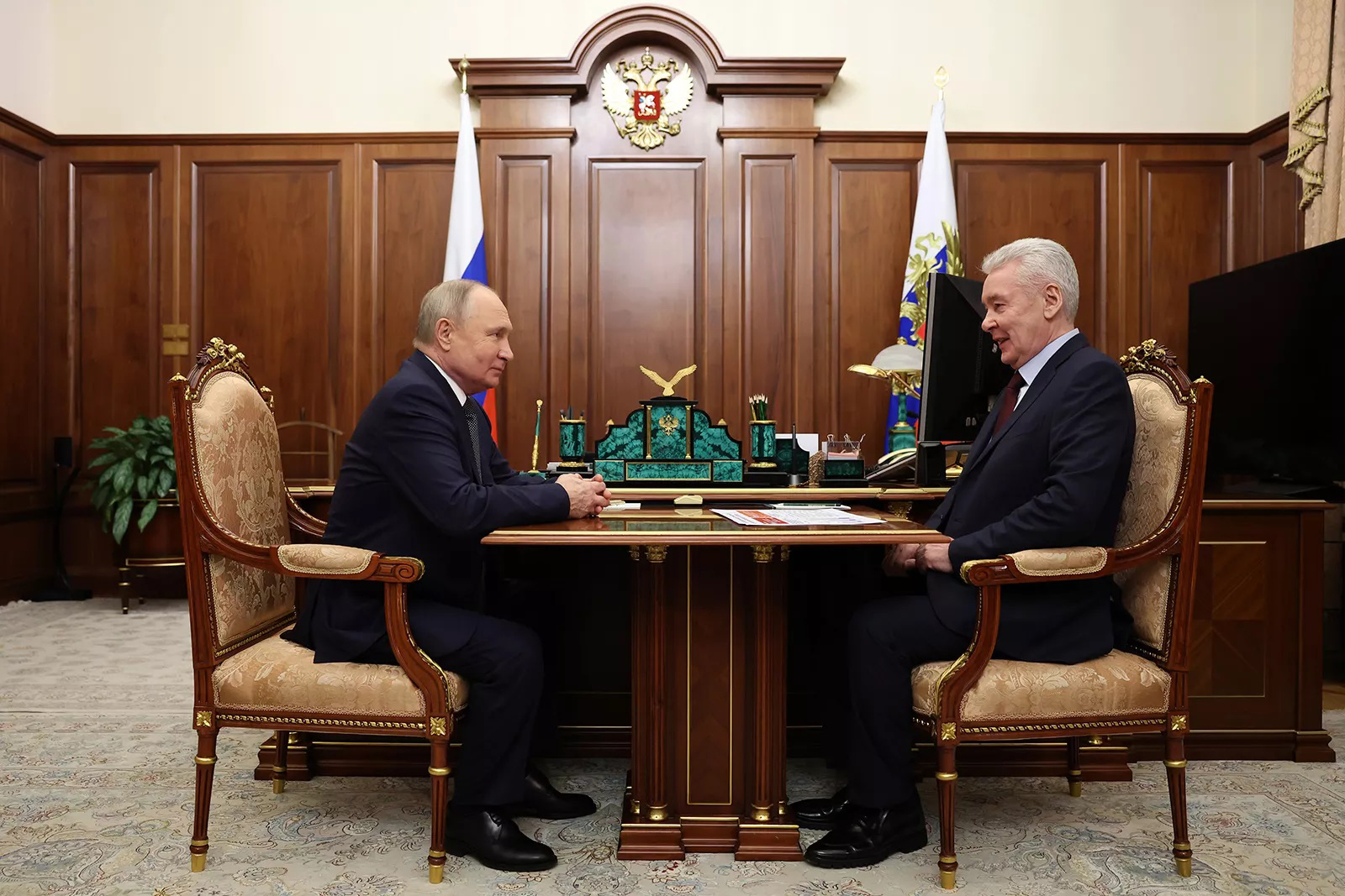 Мэр рассказал президенту о развитии столицы, об успехах и планах на будущее