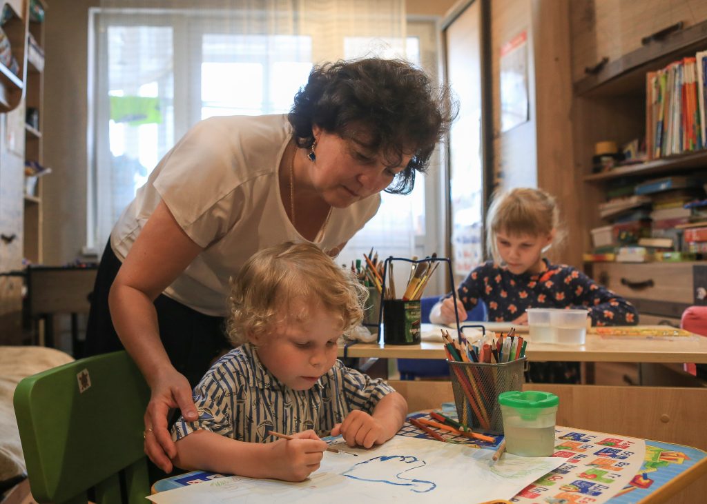 Жительница Некрасовки открыла на дому семейный детский сад