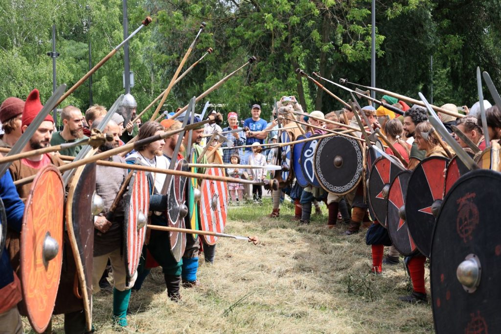 В районе Печатники русская дружина билась на мечах с викингами