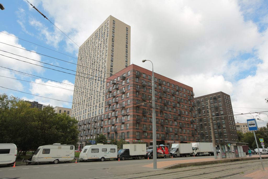 Фасады двух домов в Юго-Восточном округе привели в порядок