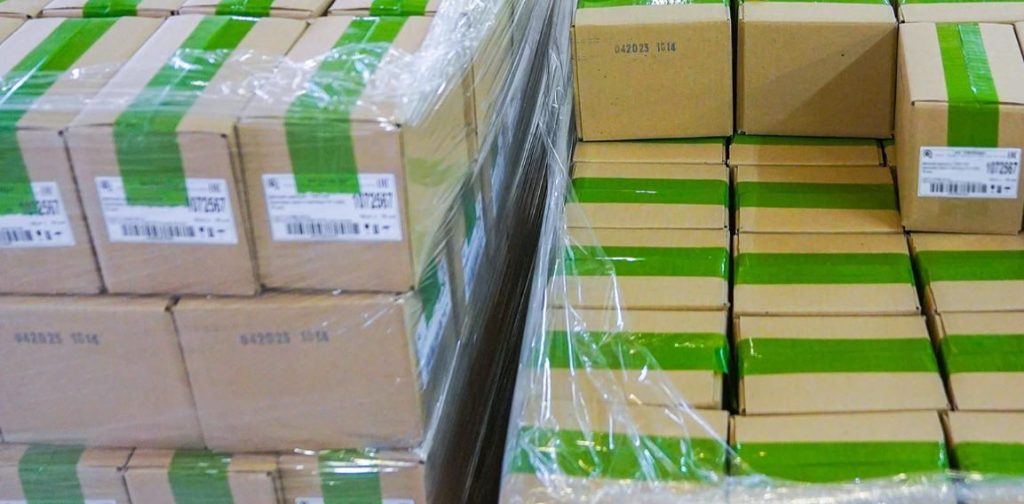 Предприниматели Левобережного района помогают бойцам СВО продуктами